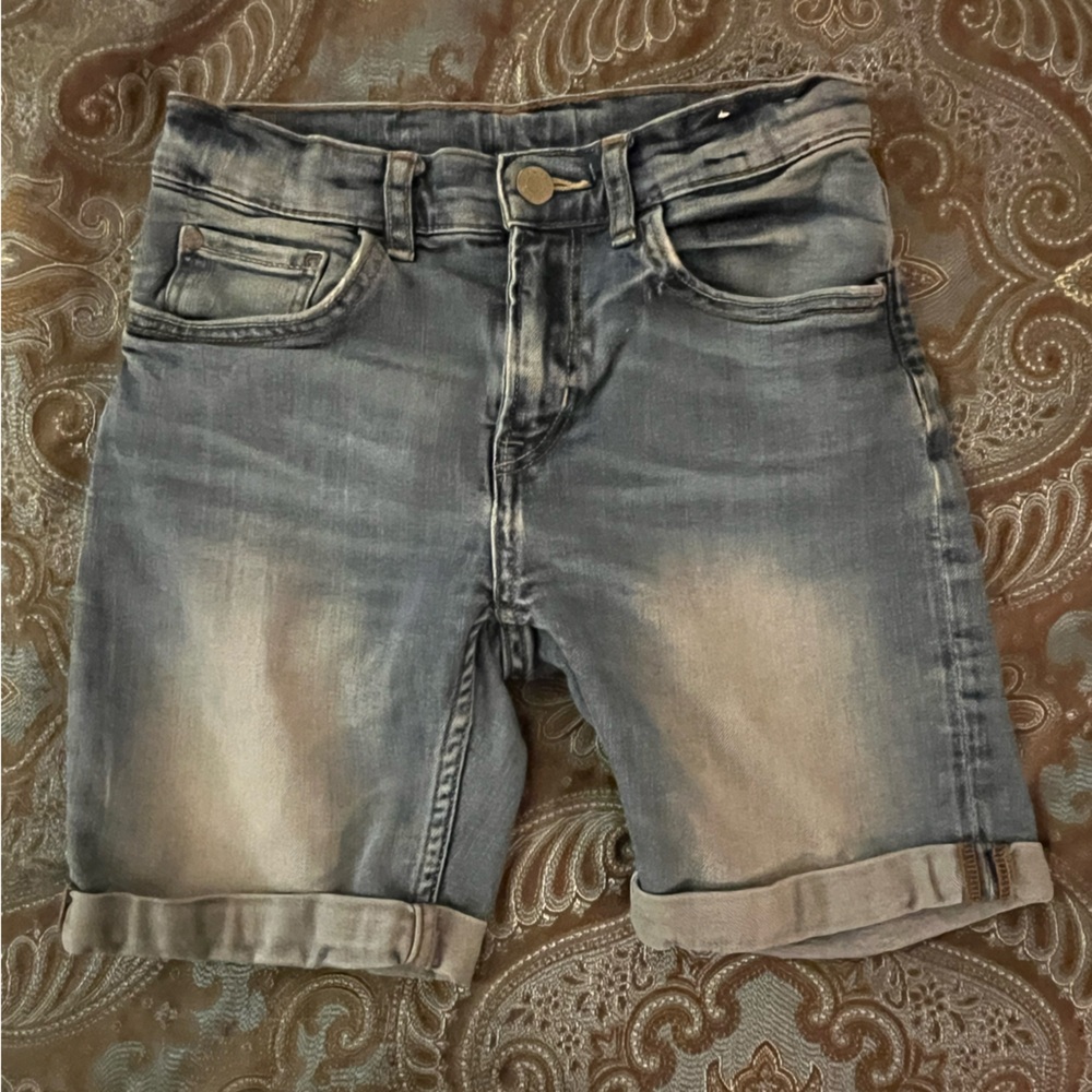 H&M Slim Fit Adjustable Shorts Kids Size 7-8